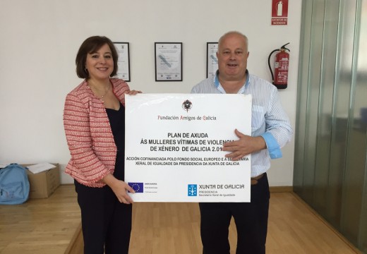 A Xunta e a Fundación Amigos de Galicia colaboran na atención de mulleres que sofren violencia de xénero